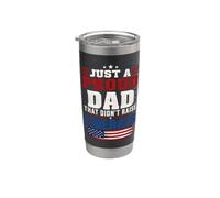 Solo un padre orgulloso que no crió a los liberales Vaso térmico de acero inoxidable de doble pared