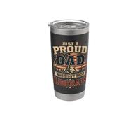 Solo un padre orgulloso que no crió a los liberales Vaso térmico de acero inoxidable de doble pared