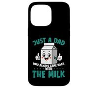 Solo un padre que siempre volvía con The Milk Funny Dad Carcasa para iPhone 14 Pro Max
