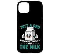 Solo un padre que siempre volvía con The Milk Funny Dad Carcasa para iPhone 15 Plus