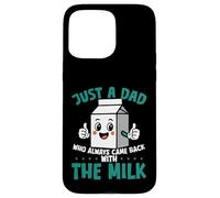 Solo un padre que siempre volvía con The Milk Funny Dad Carcasa para iPhone 15 Pro Max