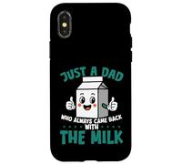 Solo un padre que siempre volvía con The Milk Funny Dad Carcasa para iPhone X/XS