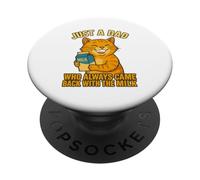 Solo un papà che è sempre tornato con il latte PopSockets PopGrip Adhesivo