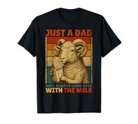 Solo un papá oveja que siempre volvió con los padres de leche Camiseta