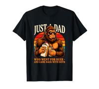 Solo un papá Que fue a por Cerveza y volvió con Ambos Camiseta