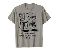 Solo un papá que lee instrucciones primero Camiseta