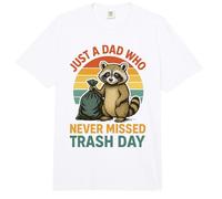 Solo un papá Que Nunca se perdió el día de la Basura - Padre Racoon Comfort Colors Adult Heavyweight T-Shirt