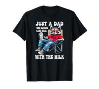 Solo un papá que regresó con la leche: divertido Día del Padre Camiseta