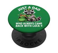 Solo un papá que regresó con la suerte del Día de San PopSockets PopGrip Adhesivo