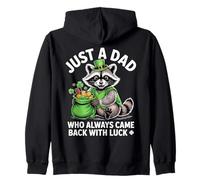 Solo un papá que regresó con la suerte del Día de San Sudadera con Capucha