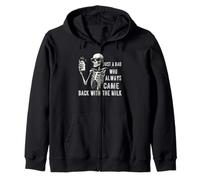 Solo un papá que siempre regresaba Divertido Día del Padre para papá Sudadera con Capucha