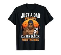 Solo un papá Que Siempre volvía con The Milk Bigfoot Papa Camiseta