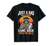 Solo un papá Que Siempre volvía con The Milk Raccoon Papa Camiseta
