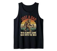 Solo un papá Que Siempre volvió con el Día del Padre con Leche Camiseta sin Mangas