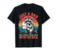 Solo un papá que siempre volvió con el día del padre de leche Camiseta