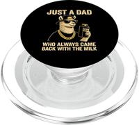 Solo un papá Que Siempre volvió con el papá de la Llama de Leche PopSockets PopGrip para MagSafe