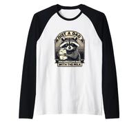 Solo un papá Que Siempre volvió con el papá de Leche Camiseta Manga Raglan