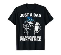 Solo un papá Que Siempre volvió con el papá Salchicha de Leche Camiseta