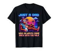 Solo un papá Que Siempre volvió con la Leche Bigfoot Papa Camiseta