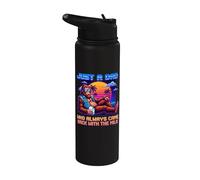 Solo un papá que siempre volvió con la leche Bigfoot Papa Stainless Steel Insulated Water Bottle