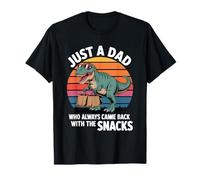 Solo un papá Que volvió con bocadillos Dino Camiseta