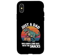 Solo un papá Que volvió con bocadillos Dino Carcasa para iPhone X/XS