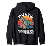 Solo un papá Que volvió con bocadillos Dino Sudadera con Capucha