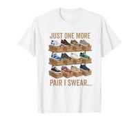 Solo un par más, lo juro, Divertido Amante de los Zapatos Sneakerhead Camiseta