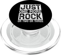 Solo un pasatiempo geólogo coleccionista de Rocas más PopSockets PopGrip para MagSafe