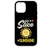 Solo un pedacito de Sol Happy Lemon Sun Carcasa para iPhone 12 Mini