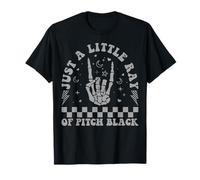 Sólo Un Pequeño Rayo De Tono Negro Gótico Oscuro Humor Grunge Emo Camiseta