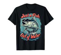 Solo un pez Fuera del Agua Pesca Marina Camiseta