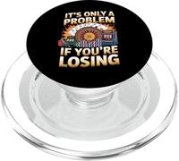 Solo un Problema si estás perdiendo Divertido Juego Bootleg PopSockets PopGrip para MagSafe