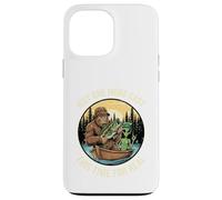 Solo un Reparto más Divertido de Bigfoot Alien Fishing Carcasa para iPhone 13 Pro MAX