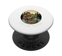 Solo un Reparto más Divertido de Bigfoot Alien Fishing PopSockets PopGrip Adhesivo