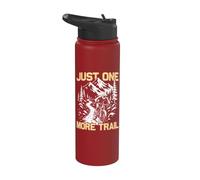 Solo un sendero más divertido mtb ciclismo bicicleta de montaña Stainless Steel Insulated Water Bottle