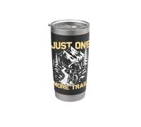 Solo un sendero más divertido mtb ciclismo bicicleta de montaña Vaso térmico de acero inoxidable de doble pared