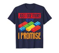 Solo un Set más, Prometo Block Building Brick Builder Camiseta