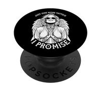 Solo un Tatuaje más Prometo Tatuaje Divertido de ángel de Chica entintada PopSockets PopGrip Adhesivo