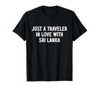 Solo un viajero enamorado de Sri Lanka Camiseta