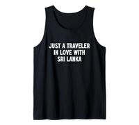 Solo un viajero enamorado de Sri Lanka Camiseta sin Mangas