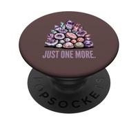 Solo una Amatista de Roca geológica Divertida para coleccionistas de Cristales PopSockets PopGrip Adhesivo