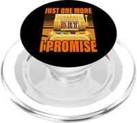 Solo una apuesta más prometo Lucky Slot Machine Gambling PopSockets PopGrip para MagSafe
