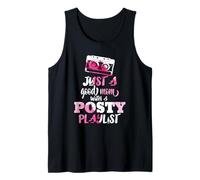 Solo una buena mamá con una lista de reproducción postal divertida madre Camiseta sin Mangas
