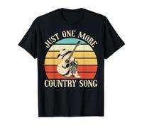 Solo una canción Country más Amante de la música Country Occidental Camiseta