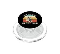 Solo una canción Country más Amante de la música Country Occidental PopSockets PopGrip para MagSafe