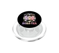 Solo una Chica a la Que le Encanta el té Boba Kawaii Bubble Drink Pastel PopSockets PopGrip para MagSafe