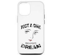 Solo una chica a la que le encanta soñar motivacional Carcasa para iPhone 12/12 Pro