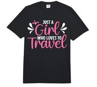 Solo una Chica a la Que le Encanta Viajar | Wanderlust Globetrotter Comfort Colors Adult Heavyweight T-Shirt
