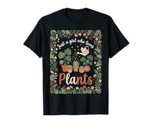 Solo una Chica a la Que le encantan Las Plantas, Bonita jardinería y Flores botánicas Camiseta